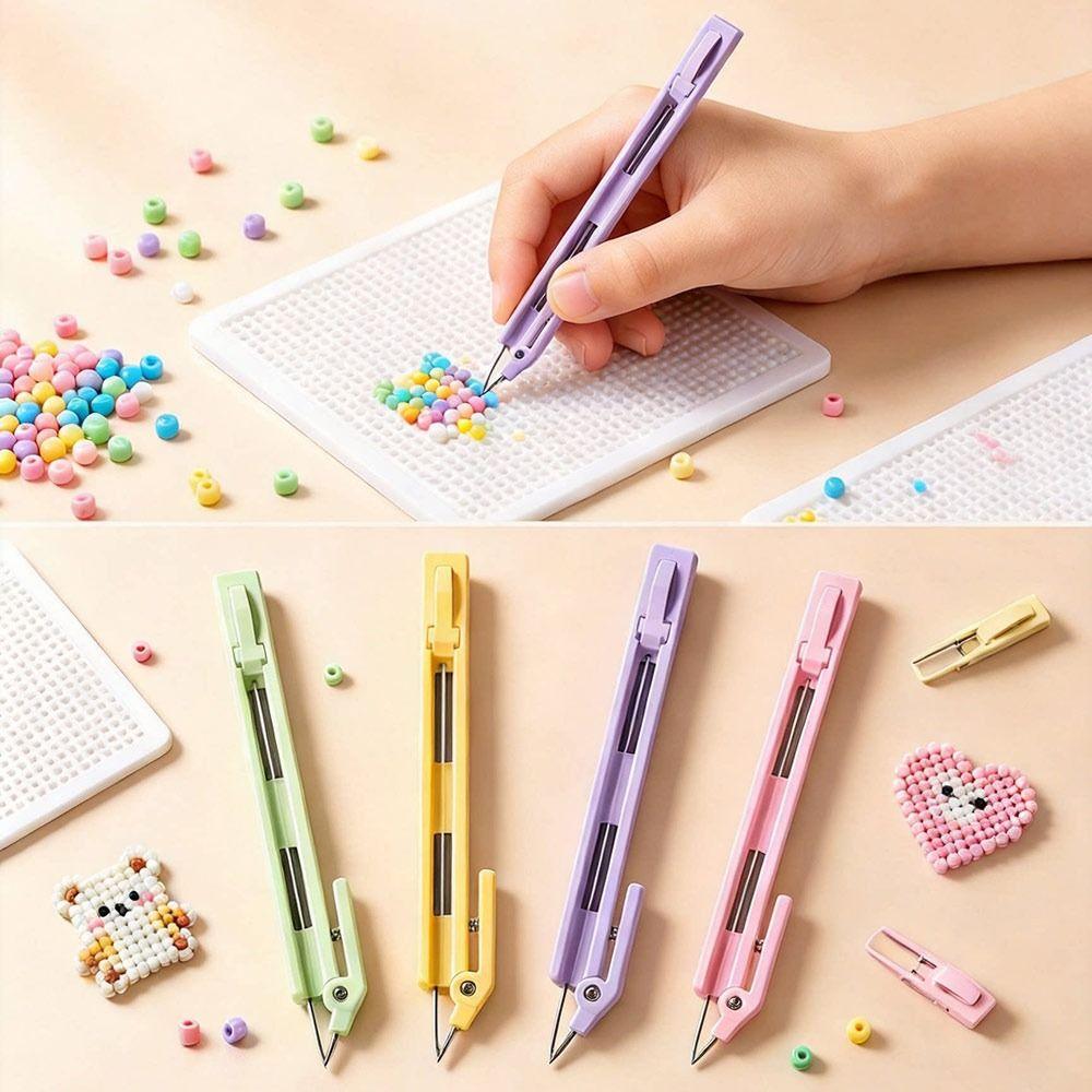 Gleitender Kugelschreiber mit Perlen, Automatischer Spender, Werkzeug zum Platzieren von Puzzle-Perlen, Werkzeug zum Setzen von Perlen, Puzzle-Montage