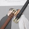 Women's High-End Fashion Leather Belt - Casual, Student, Workplace Waist Accessory