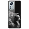 Tempered Glass Case For Xiaomi 12 Pro Cover Hard Shockproof Cases for Xiaomi Mi 12X 12 Lite Pro Funda 12Pro Coque Luxury Wolf