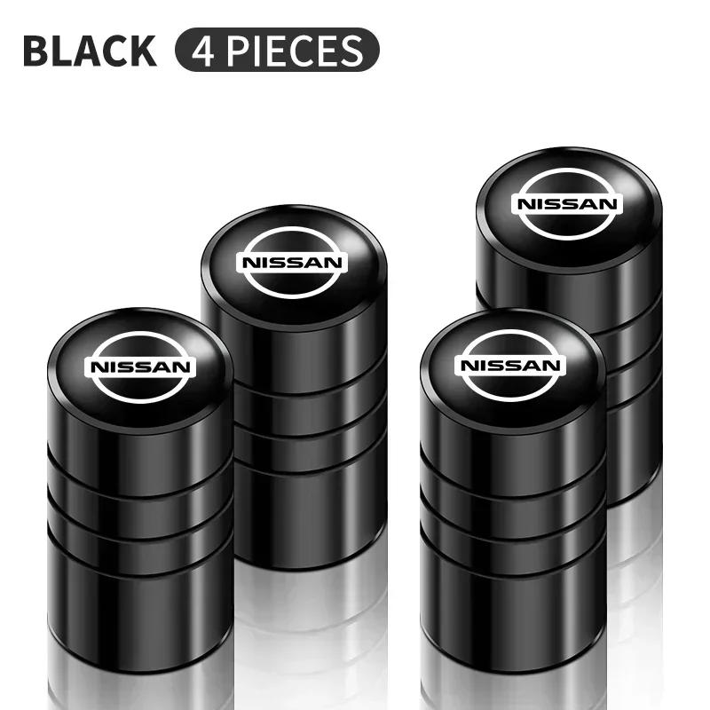 

2025 J10 For Nissan 4Pcs Car Wheel Tire Air Valve Caps Stem Covers For Nissan J10 X-Trail Qashqai Juke Leaf Micra NOTE Patrol Ga