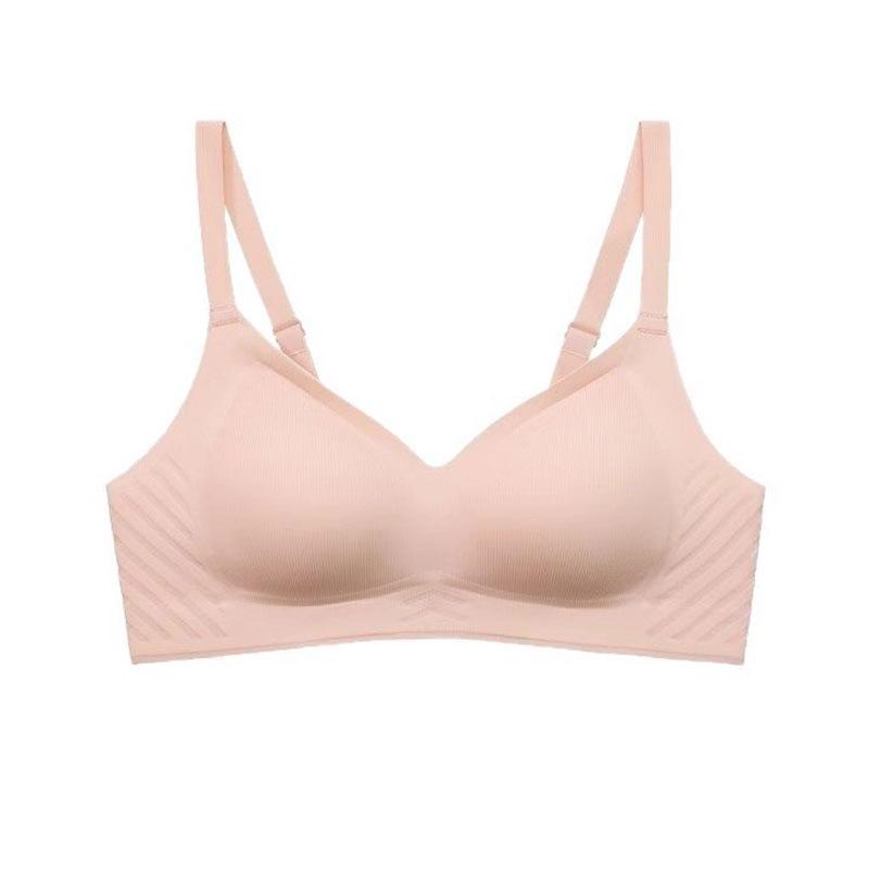 Women's Summer Seamless Breathable Lightweight Push-Up Bra - Anti-Sagging Design with Beautiful Back