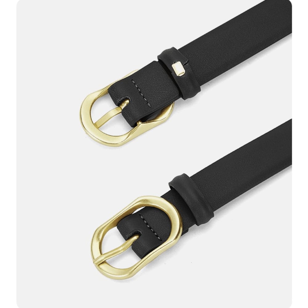 New Belt Women's Suit Pants Simple Pin Buckle Versatile Jeans Women's Belt Decorative Belt Women