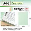 Plus Flat File A4-S 5-book Pack Color Included 78-320