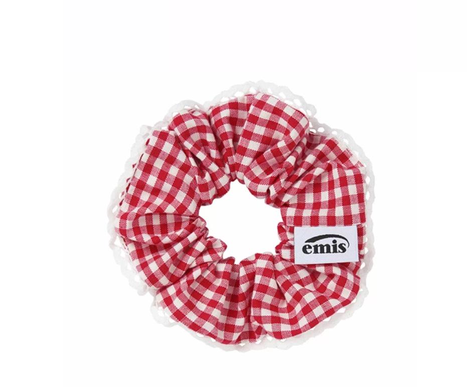 

Emis Women s High-End Large & Small Intestine Hair Scrunchie - Stylish, Lazy Style Hair Tie for Large Hair Dos