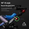 Aluminum Alloy 360° Rotating Shock-Absorbing Phone Holder for Road and Mountain Bikes
