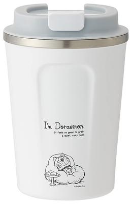 Skater Vacuum Stainless Steel Insulated Coffee Tumbler, Small, 350ml, Doraemon Design, STBC3F-A