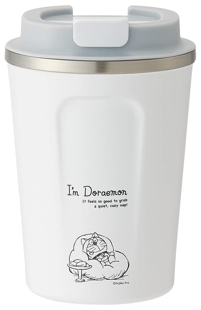 Skater Vacuum Stainless Steel Insulated Coffee Tumbler, Small, 350ml, Doraemon Design, STBC3F-A