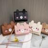 Portable Easter Rabbit Crossbody Bag Adorable Kids Coin Purse Children's Mini Handbags  Dress-Up