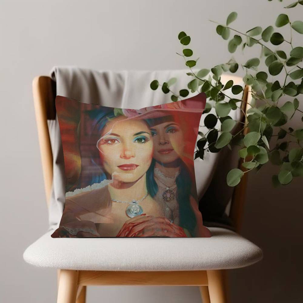 Classic Horror Romantic Movie The Love Witch Retro Anna Biller Cult Film Pillow Anime Pillow Sofa Bed Head Pillow Cushion Cover