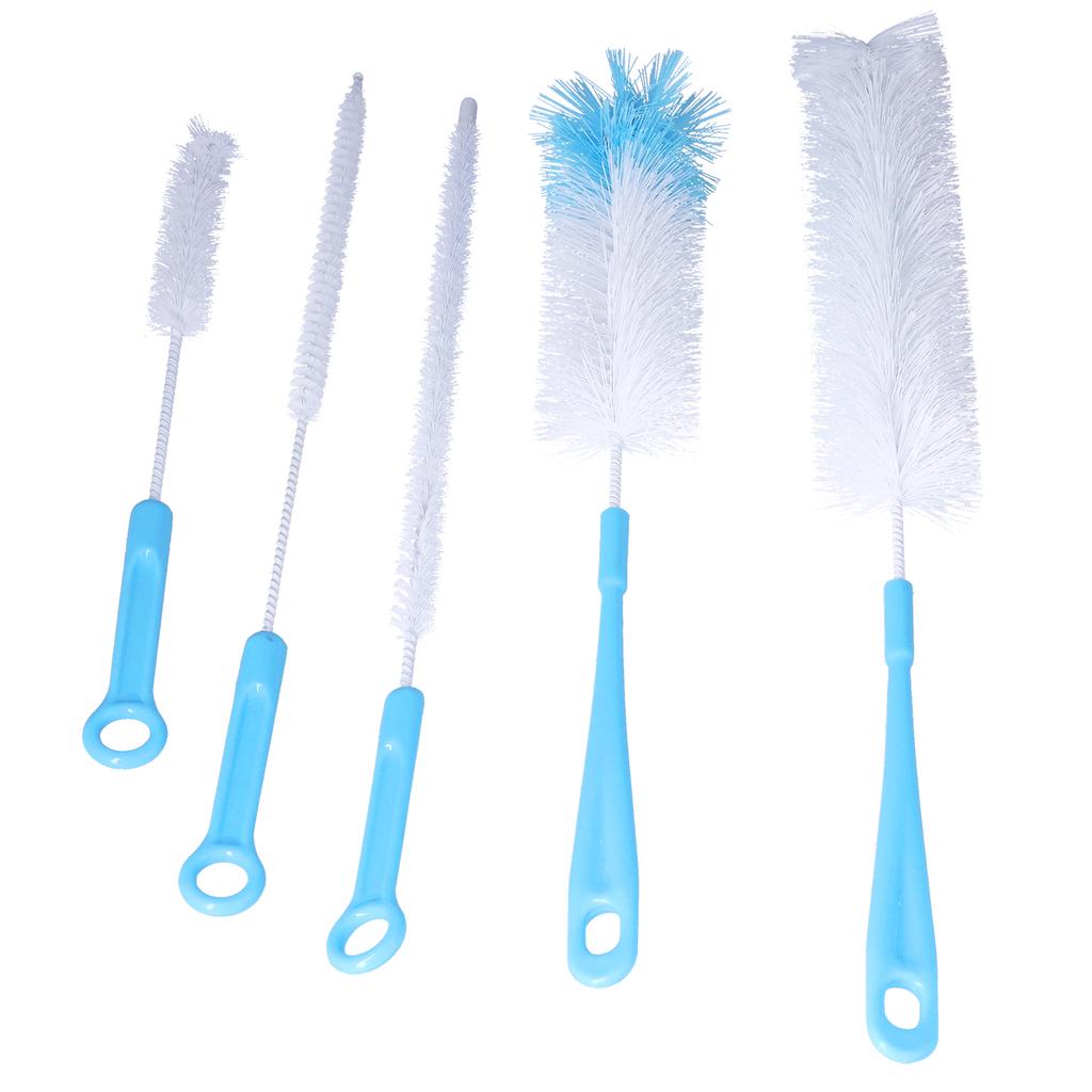 Water Bottle Brush 5pcs Long Handle Cleaning Brush for Narrow Neck Water Bottle Baby Bottle Coffee
