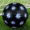 Shining Star Of Fc Schalke Size 5 Soccer Ball,Indoor/Outdoor Suitable for Training Matches Tournaments Practice Games Perfect Gift for Fan