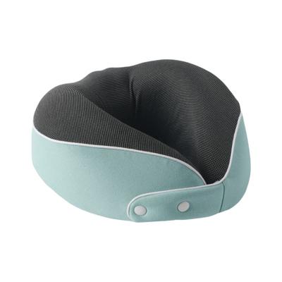 Portable Breathable Fabric U-shaped Pillow Slow Rebound Foldable Travel Pillow With Storage Bag Headrest Train