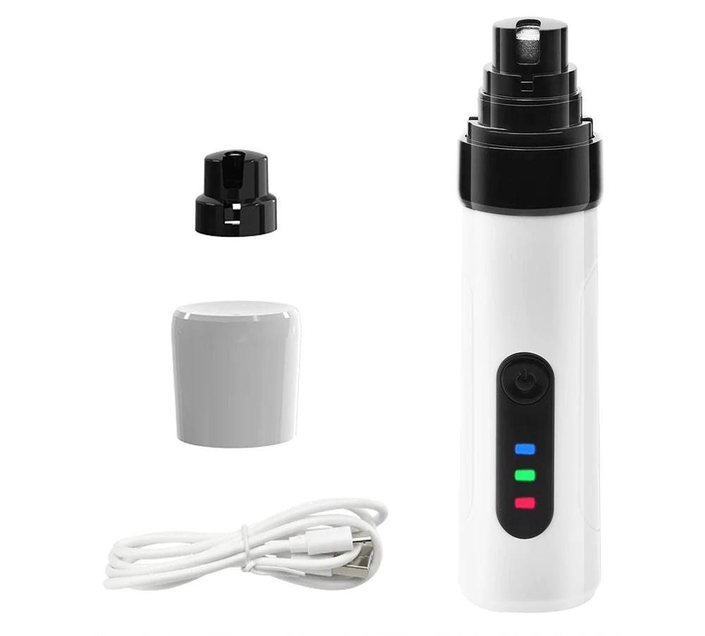 

Электрические щипчики для ногтей для собак и кошек, шлифовальные машинки для ногтей с зарядкой через USB, перезаряжаемые тихие лапки для кошек, инструменты для ухода за домашними животными