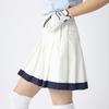FILA GOLF Women's Pleated Golf Skirt Water-Repellent Stretch Athletic Skort with Inner Pants White 755361