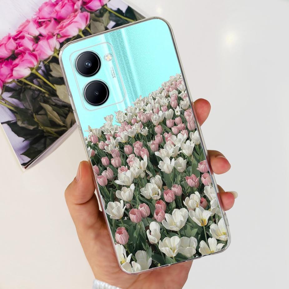For Realme C33 2023 Case New Fashipn Painted Back Cover Soft Silicone Phone Case For Realme C33 C 33 RealmeC33 Fundas 6.5'' Bags