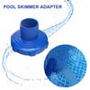 Wall Mount Hose Adaptor with Hose Swimming Pool Connector Skimmer Hose Adapter for Intex Deluxe Maintenance Kit