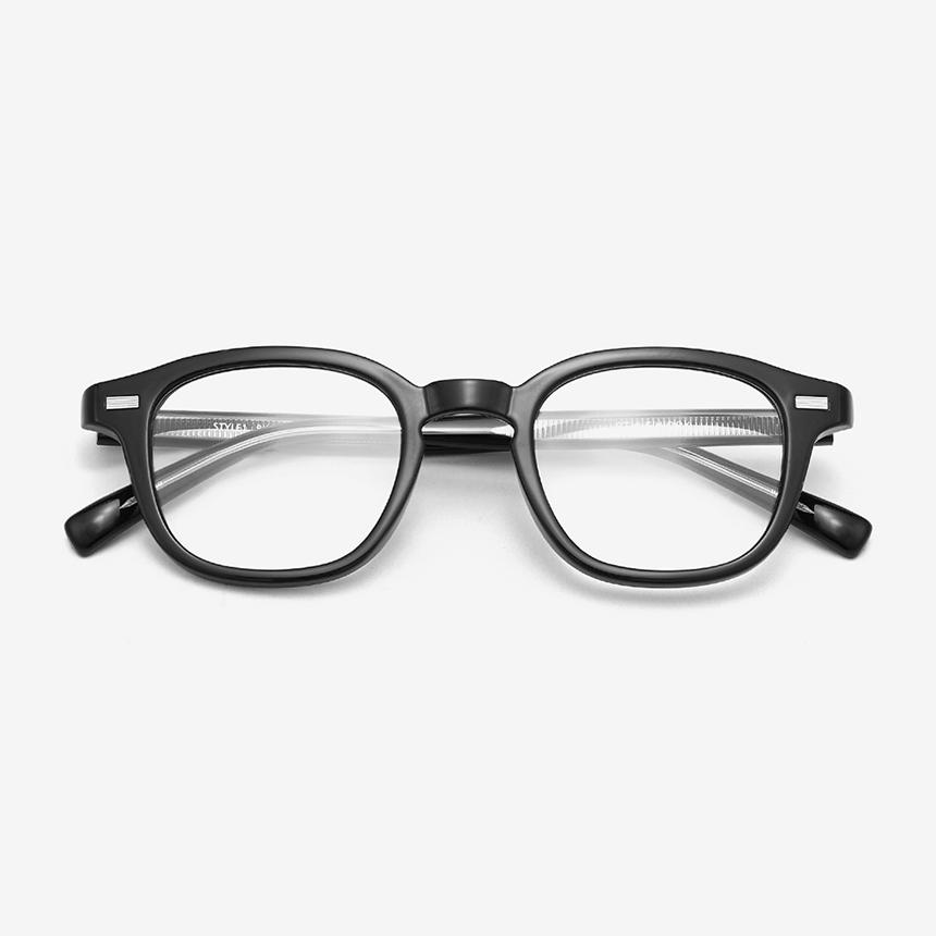 Seutailwokeu Style1 Bk_Black Stylework Eyeglass Frames