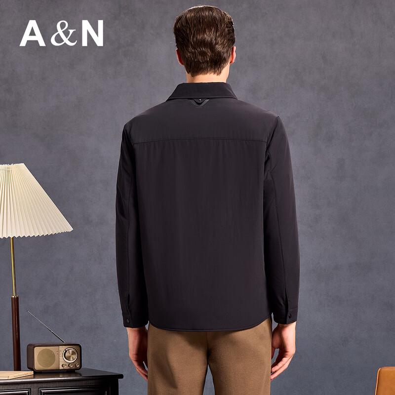 Antonio Men's Business Wool-Lined Padded Jacket