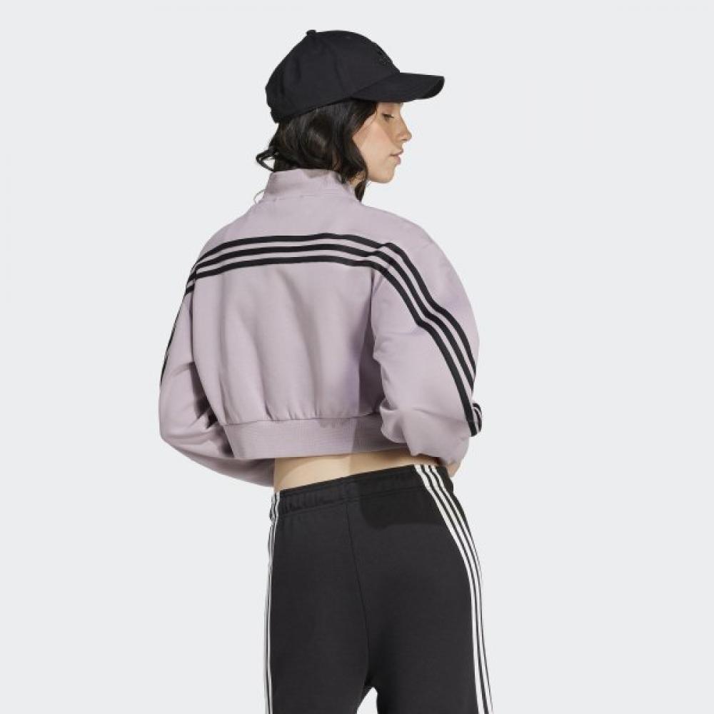 Adidas New Performance Future Icon 3 Stripes Bomber Track Top Is3652