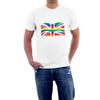 Union Jack T-shirt RAINBOW Flag Gay Pride Eurovision LGBTQ+ CHARITY Tee