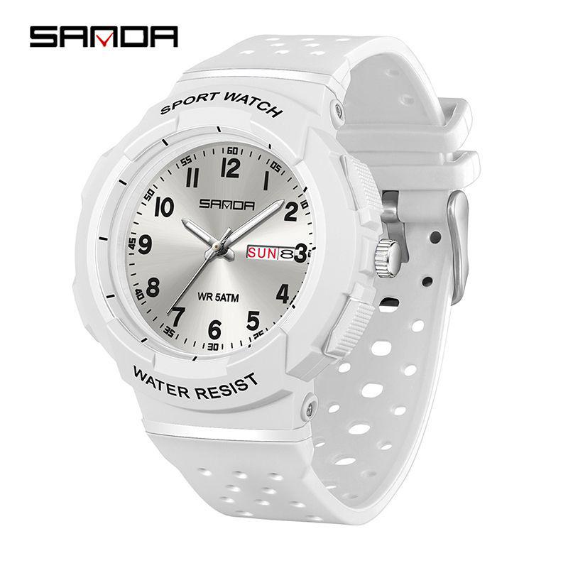 Sanda Student Watch: Simple Double Calendar Design for Junior High Students