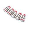 Waterproof 3V 5V 9V 12V 24V 110V 220V Push Metal Button Switch Momentary/Latching 12mm LED