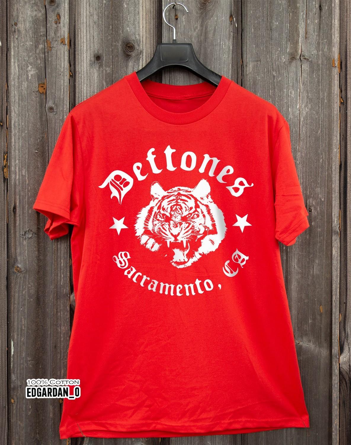 Deftones Sacramento CA Red T-shirt Size S-5XL XXXXL