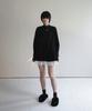 Rubati Ruffle Shirt Mini Dress_Black