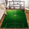 Green Football Field Pattern Carpet for Living Room or Bedroom Decor Suitable for use as an anti-slip for living room bedroom sofas