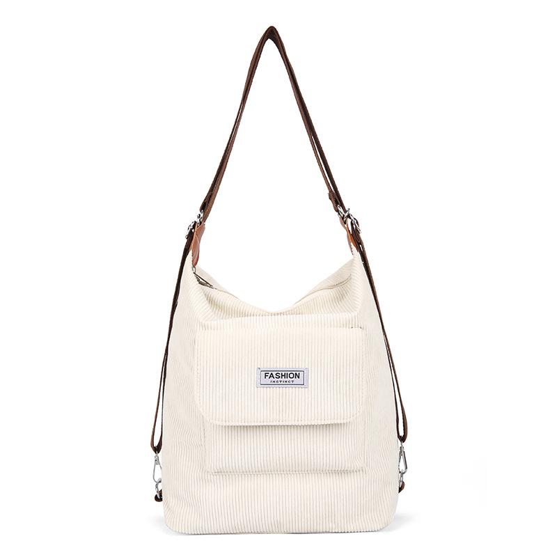 

2025 сумка-мессенджер бархатная сумка через плечо модная универсальная женская сумка осень-зима новая многофункциональная сумка три в одном большой вместимости слоновая кость