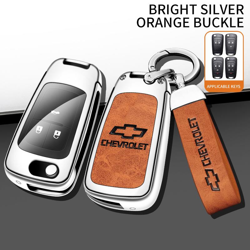 AABHO1 Slitina Kryt Pouzdro na Klíčenku dálkového ovládání auta Pro Chevrolet Chevy Malibu Camaro Cruze Traverse Spark Equinox Sonic Volt Bolt Příslušenství