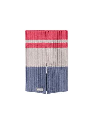 MUNIKUND Alle Neck Warmer - Pink Gray