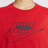 Nike Sportswear Logo Loose Fit Crew Neck Comfortable Short Sleeve T-Shirt Women Tops University-Red HJ2994-657