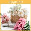 Elegant Fake Flower Bunch With Realistic Appearance For Garden And Party Decor
