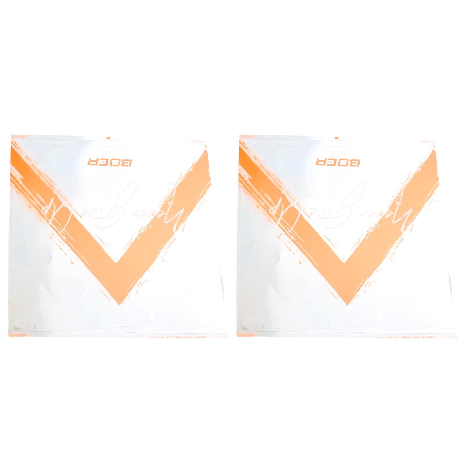 

2 шт. Самоклеящаяся пленка для резины ракетки для настольного тенниса. Долговечная защита