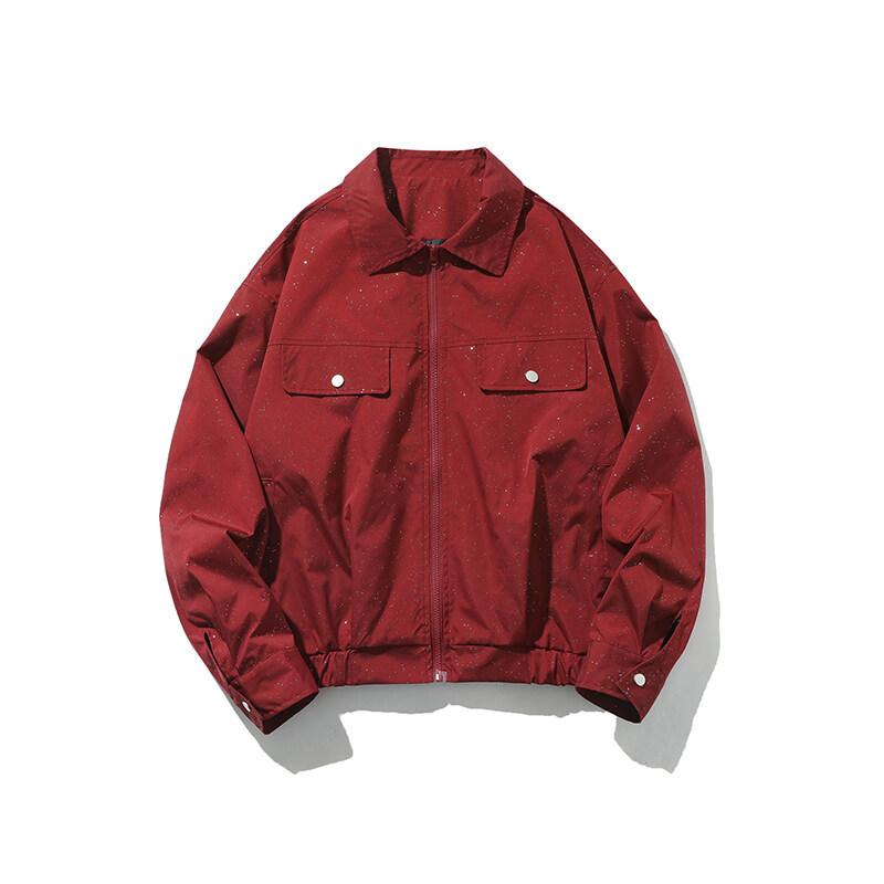 

Куртка в стиле «цыганский тулинг» мужская весенне-осенняя американская куртка-пилот подростковый трендовый бренд хулиганский красивый чистый верх 3XL