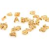 26pcs 18k Gold Filled Letter Charms,Initial Charms,Letter Pendants for DIY Bracelet Necklace Jewelry Making