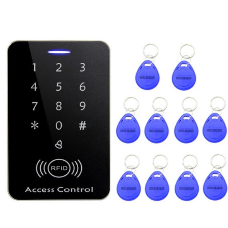 Serratura Elettronica per Porta con Controllo Digitale Elettronico, Sistema di Controllo Digitale Elettrico, Dispositivo Citofonico, Apri Cancello Garage Intelligente, DC 12V RFID Accesso