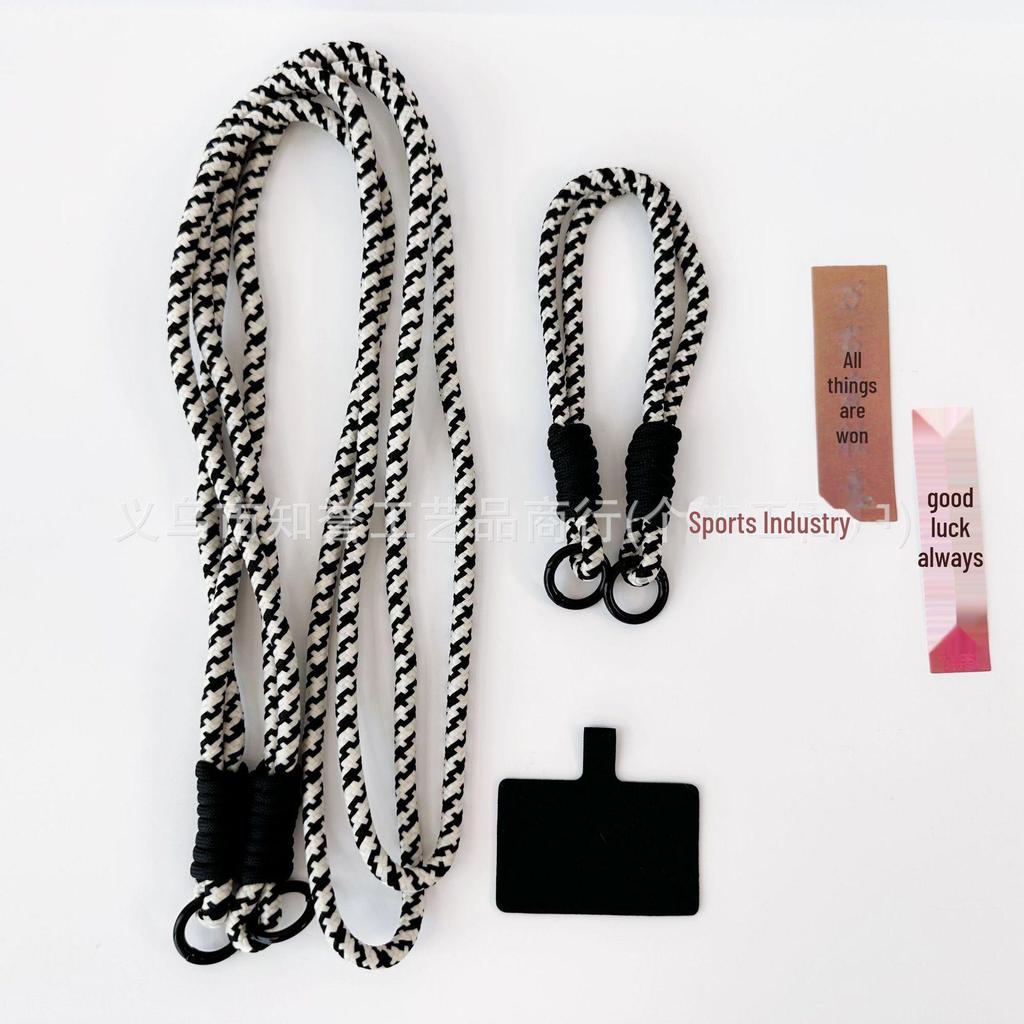 Women's Crossbody and Wrist Mobile Phone Chain - Handwoven, Universal Fit for Outdoor Use