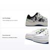 Li Ning Youth Comfortable Versatile Low-Top Skate Shoes Kids Sneakers White Black YKCS040-3