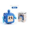 Strange Decompression Dice Fingertip Spinner Cartoon Robot Rubik'S Cube Dice Decompression Toy