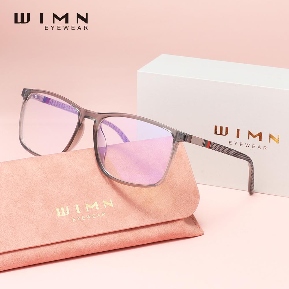 WIMN Anti-Blue Ray Glasses Men/Women Phone Computer Blue Blocking Eyewear Rectangle Reading Eyeglasses