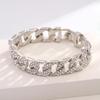 13mm Hip Hop Cuban Chain Bracelet - Fashion Jewelry for Men