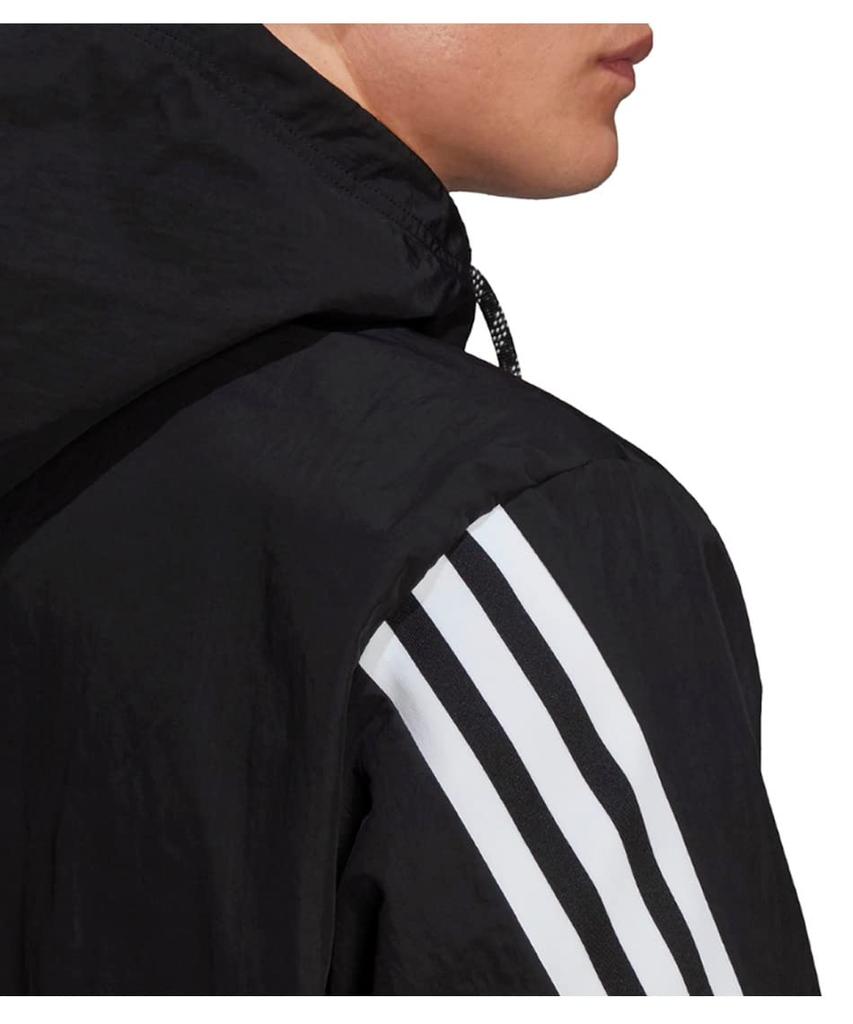 Adidas Tape Size Small 3-Stripes Jacket, Men's, Black/White (GM5752), (Japan Size)