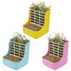 2 In 1 Rabbit Guinea Pig Chinchilla Hay Feeder Less Wasted Pet Feeding Rack Feeding Bowl For Hamster Rabbit Animal Supplies