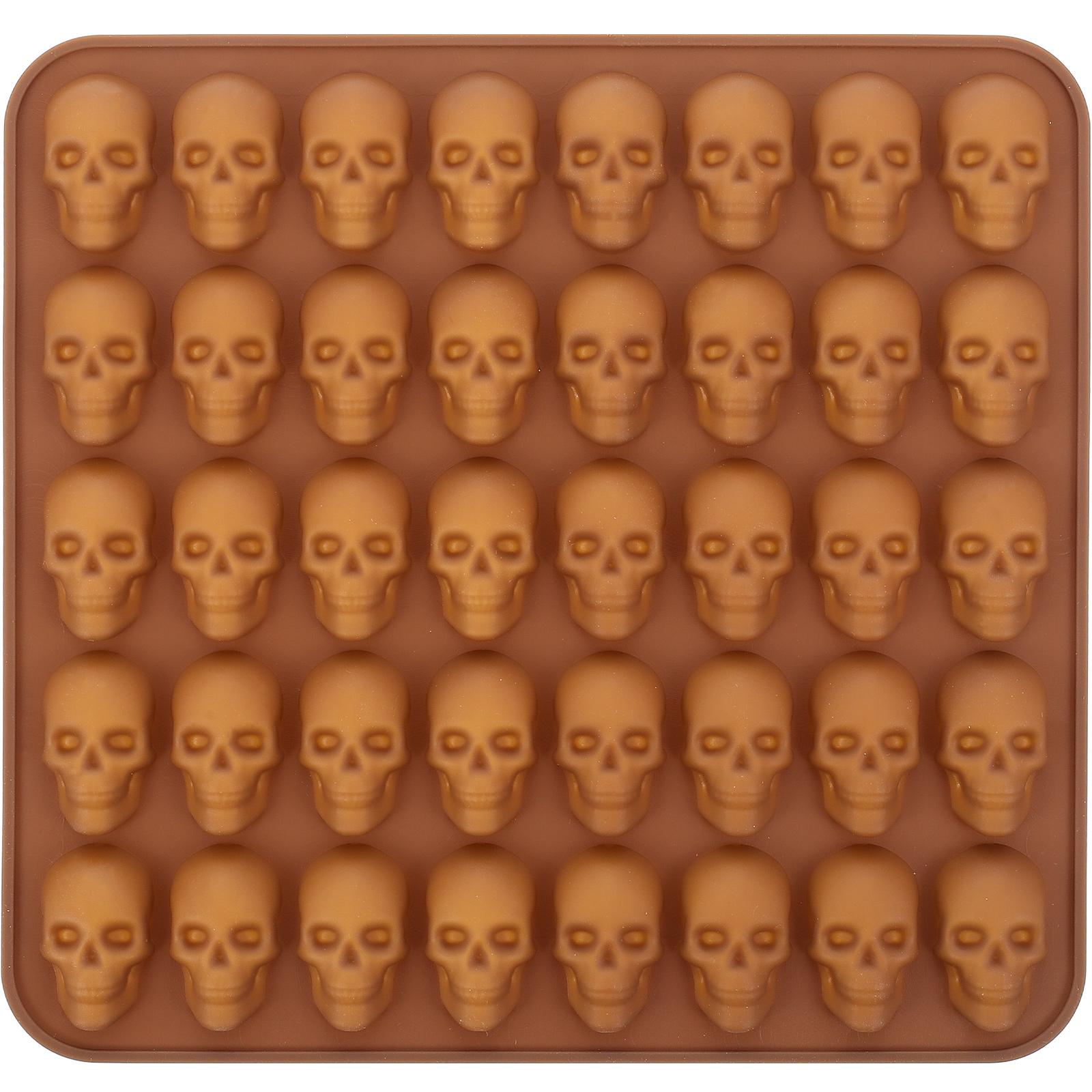 

Формы для торта в виде черепа, силиконовые формы для печенья, для выпечки, рождественских шоколадных пирожных, желейных кексов, кексов с помадкой