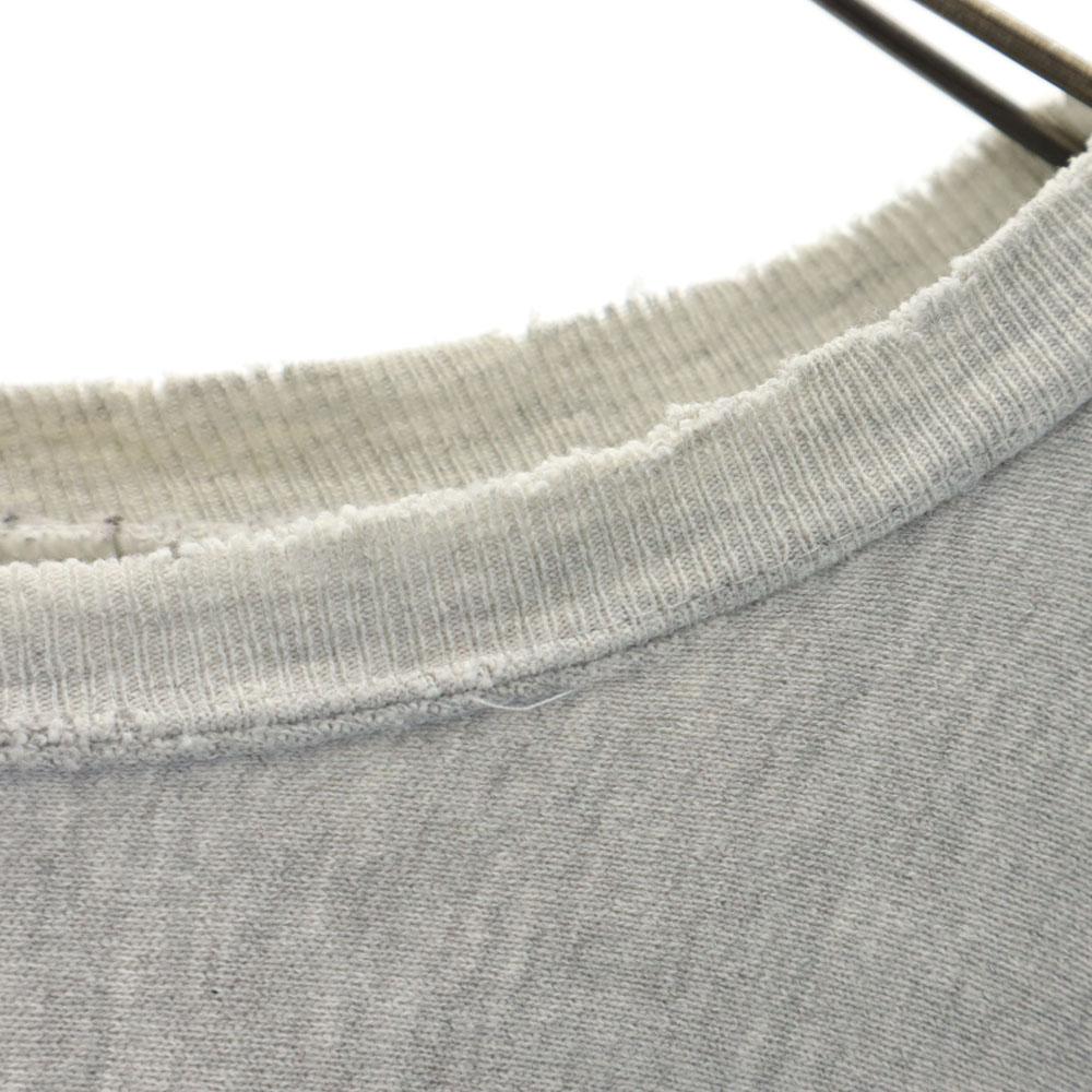 Champion 90s Embroidered tag REVERSE WEAVE Made in USA Old College Long sleeve sweat trainer Men's Used