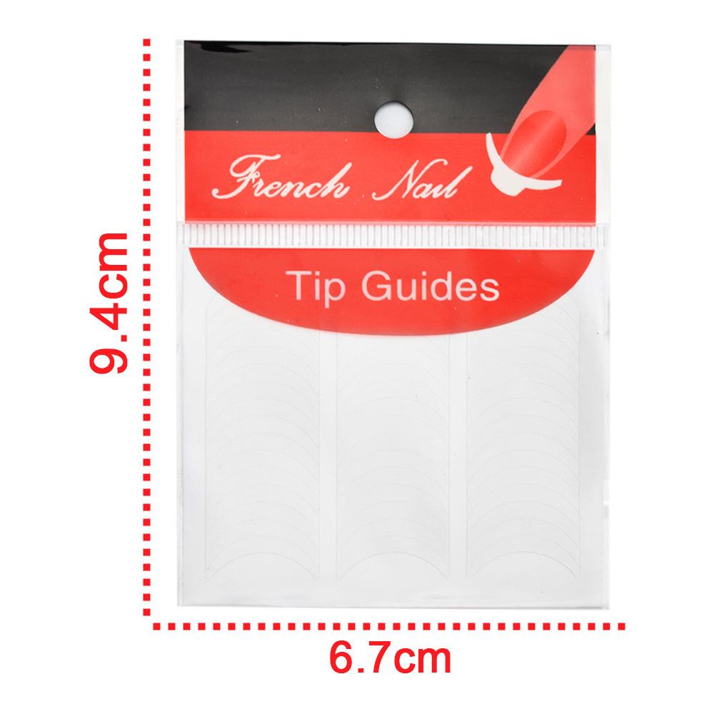 

10-Pack French Smile Line Nail Stickers – Hot Selling Design Normal specifications