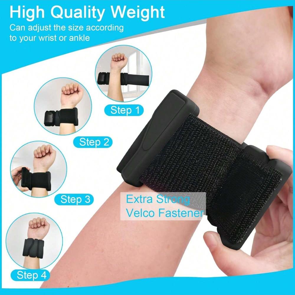 Pulseira de Fitness de Silicone com Suporte de Peso, Pulseira de Gravidade para Yoga e Corrida