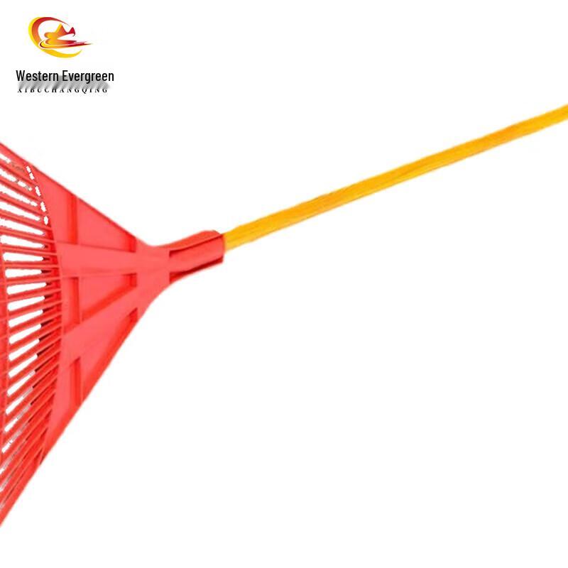 24-Tooth Steel Garden Leaf Rake